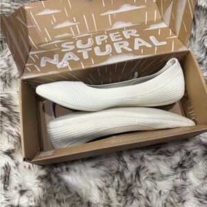 Allbirds Women's Cream Knit Flats
